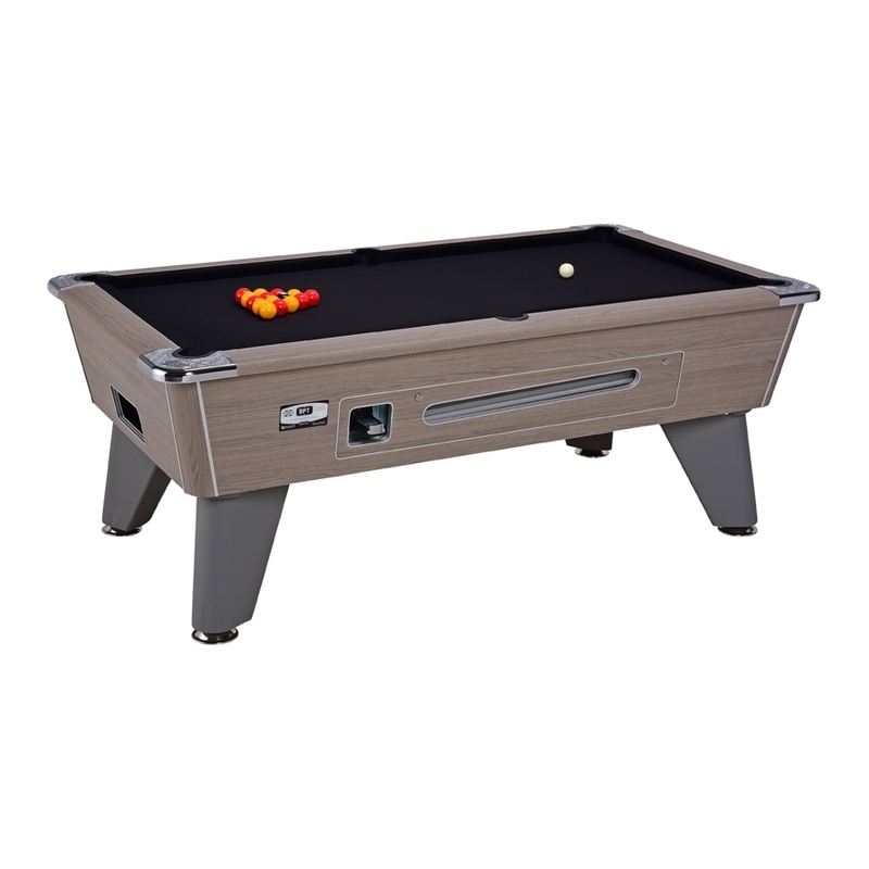 Billard Anglais Omega 7ft Chêne Gris à monnayeur 2.0 – Image 4