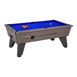 Billard Anglais Omega 7ft Chêne Gris à monnayeur 2.0
