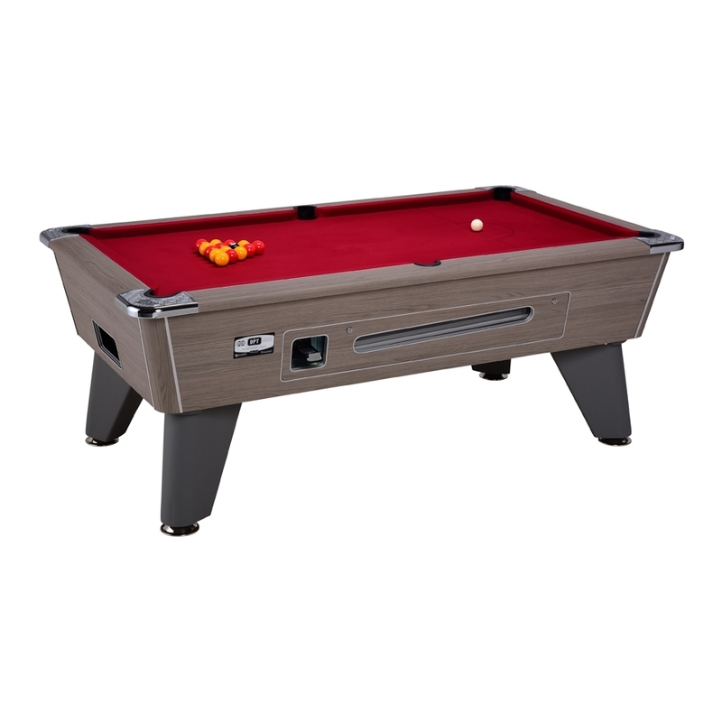 Billard Anglais Omega 7ft Chêne Gris à monnayeur 2.0 – Image 6