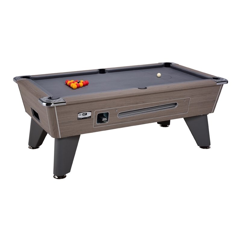Billard Anglais Omega 7ft Chêne Gris à monnayeur 2.0 – Image 7