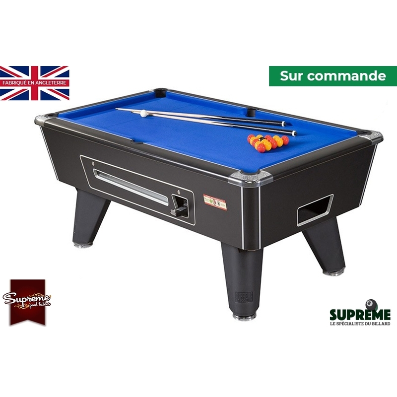 Billard Anglais Winner 6ft Suprême Noir à monnayeur – Image 2