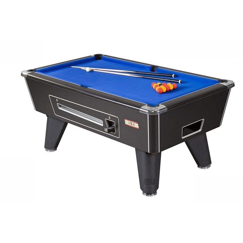Billard Anglais Winner 6ft Suprême Noir à monnayeur
