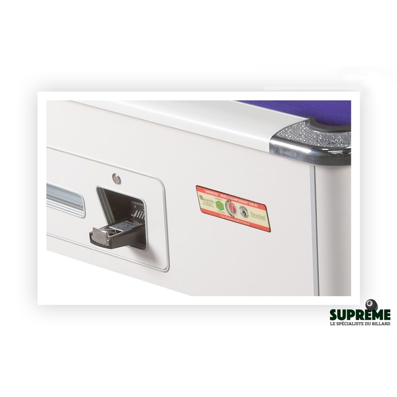 Billard Anglais Winner 7ft SUPREME Blanc à monnayeur – Image 6