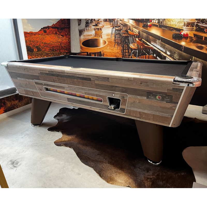 Billard Anglais Winner 7ft SUPREME Festival Vintage à monnayeur